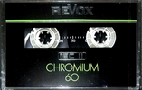 Compact Cassette Revox 60 "Chromium" Type II Chrome 1984 Europe