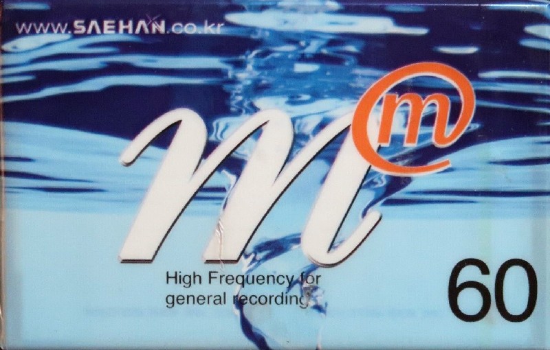 Compact Cassette Saehan MM 60 Type I Normal South Korea