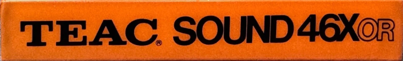 Compact Cassette Teac SOUND 46 "46XOR" Type I Normal 1984 Japan