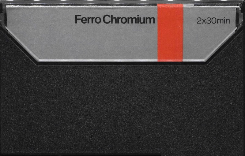 Compact Cassette Philips Ferro Chromium 60 Type III Ferro Chrome 1975 Europe