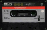 Compact Cassette Philips Ferro Chromium 60 Type III Ferro Chrome 1975 Europe