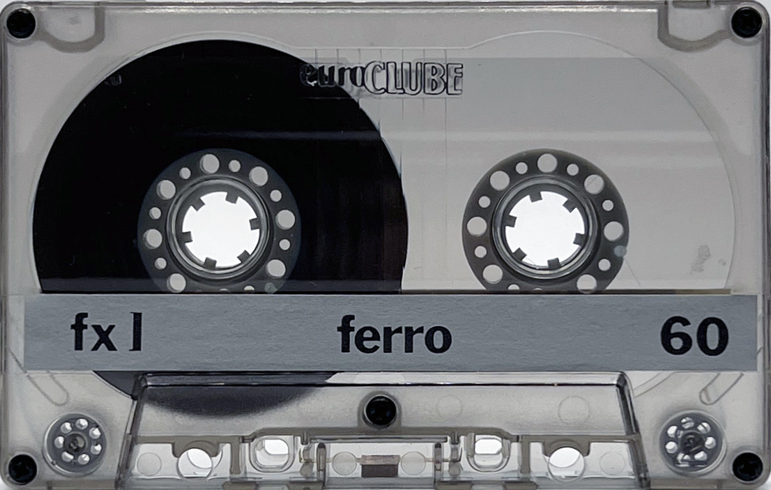 Compact Cassette Euroclube fx I 60 Type I Normal Portugal