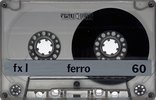 Compact Cassette Euroclube fx I 60 Type I Normal Portugal