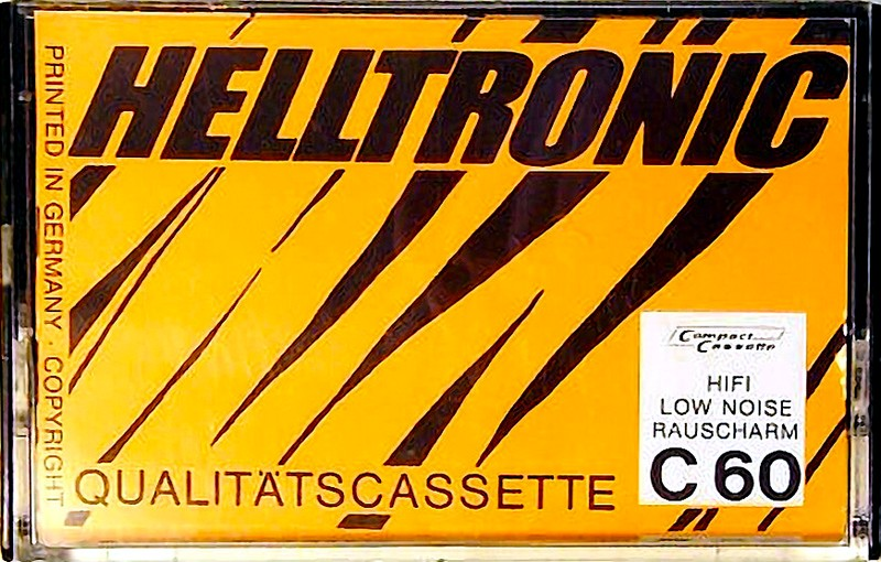 Compact Cassette Helltronic 60 Type I Normal 1976 Germany