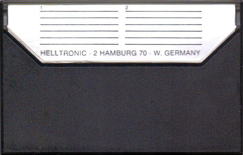 Compact Cassette Helltronic 60 Type I Normal 1976 Germany