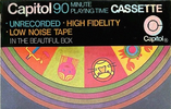 Compact Cassette Capitol Psychedelic Zodiac 90 Type I Normal 1970 USA