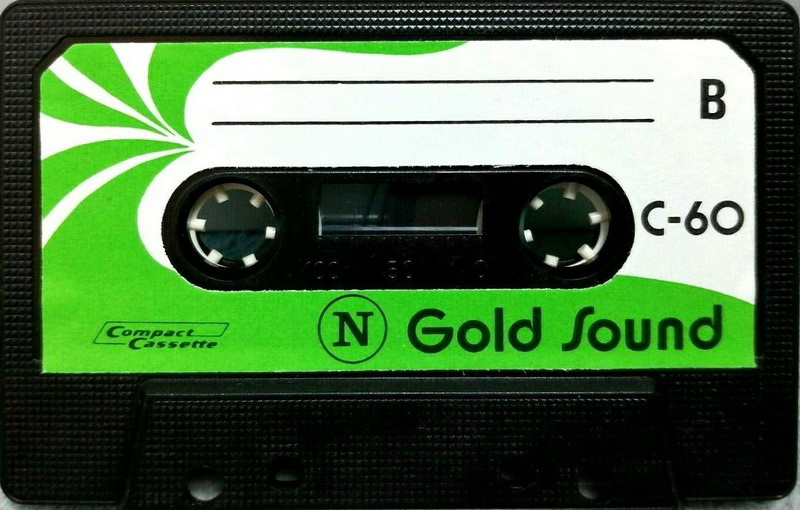 Compact Cassette Gold Sound 60 Type I Normal 1978 Hong Kong
