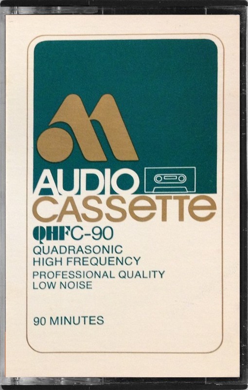 Compact Cassette Audio Magnetics QHF 90 Type I Normal 1970 USA