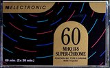 Compact Cassette Melectronic MHQ II-S 60 Type II Chrome 1993 Switzerland