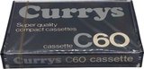 Compact Cassette Currys Super 60 Type I Normal 1978 UK
