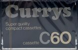 Compact Cassette Currys Super 60 Type I Normal 1978 UK