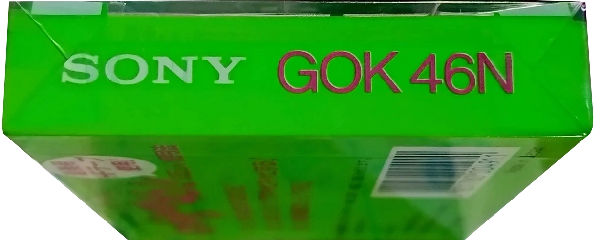 Compact Cassette Sony HF 46 "Gokkigen GOK 46N" Type I Normal 1985 Japan