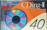Compact Cassette TDK CDing 2 40 "CD2-40A" Type II Chrome 1993 Japan
