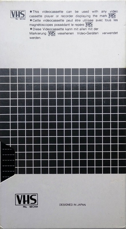 VHS, Video Home System Satellite 195 Type I Normal Europe