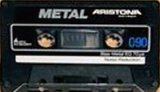 Compact Cassette Aristona Chromium 90 Type IV Metal 1978 Europe