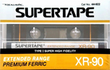 Compact Cassette SUPERTAPE XR 90 "44-922" Type I Normal 1988 Australia