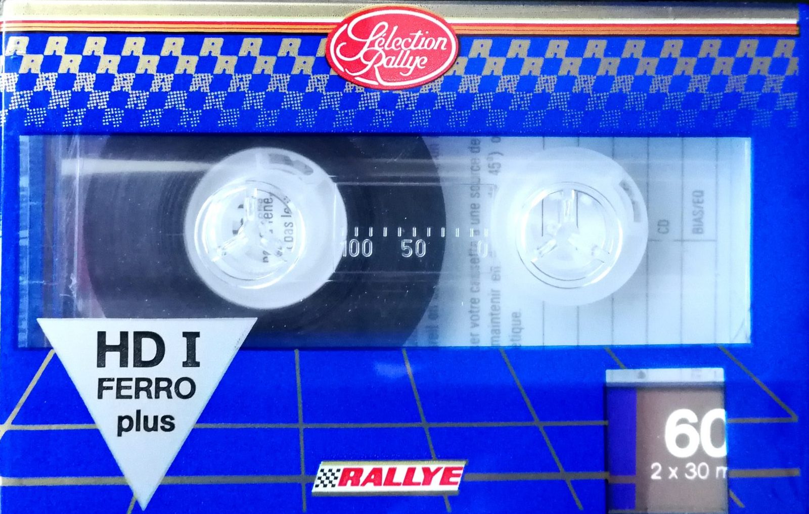 Compact Cassette Rallye HD I 60 Type I Normal 1996 France