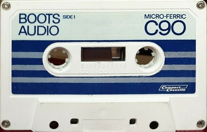 Compact Cassette Boots / Boots Audio 90 Type I Normal 1973 UK