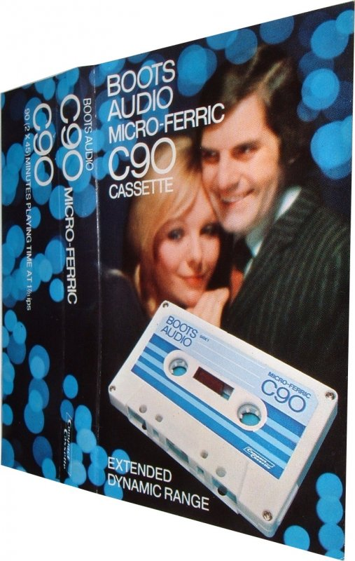 Compact Cassette Boots / Boots Audio 90 Type I Normal 1973 UK