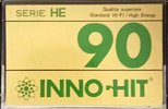 Compact Cassette Inno-Hit Serie HE 90 Type I Normal Europe