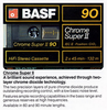 Compact Cassette BASF Chrome Super II 60 Type II Chrome 1988 Germany