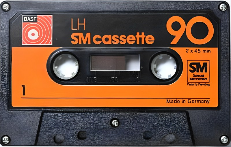 Compact Cassette BASF LH 90 Type I Normal 1976 Europe