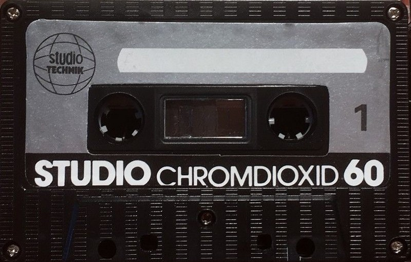 Compact Cassette Studio Technik 60 Type II Chrome 1978 Europe