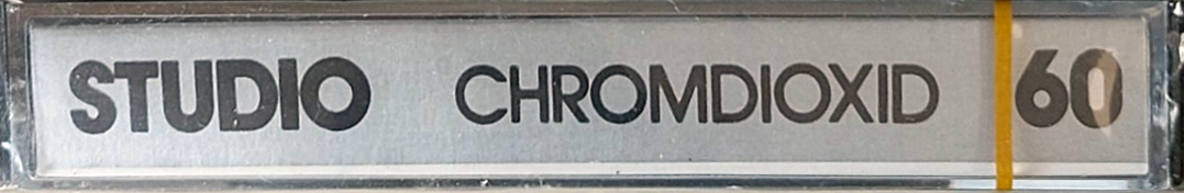 Compact Cassette Studio Technik 60 Type II Chrome 1978 Europe