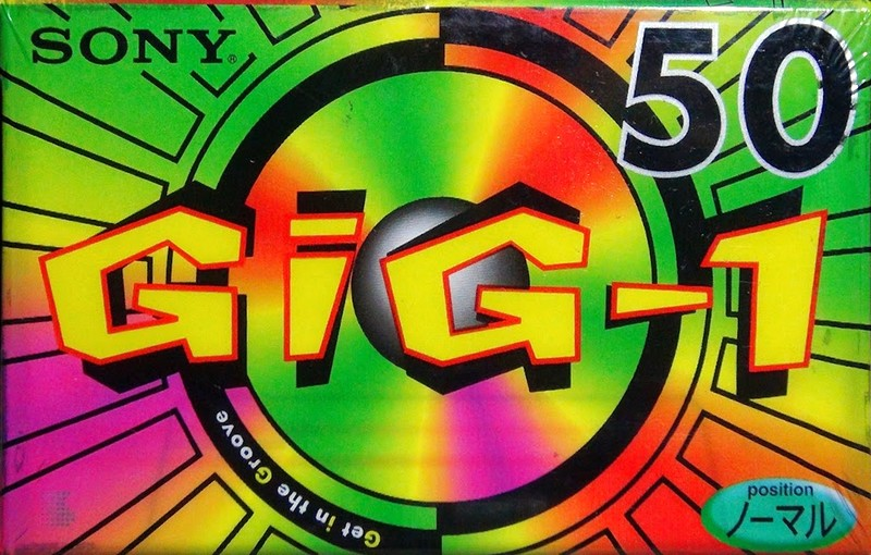 Compact Cassette Sony GIG-1 50 "C-50GIG1" Type I Normal 1995 Japan