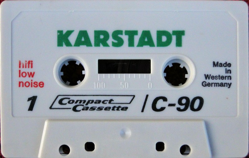 Compact Cassette Karstadt 90 Type I Normal 1971 Germany