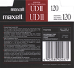 Compact Cassette Maxell UDII / UD2 120 Type II Chrome 1988 Europe