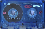 Compact Cassette Fuji CDFAN 46 "CDFAN1 46 A" Type I Normal 1998 Europe