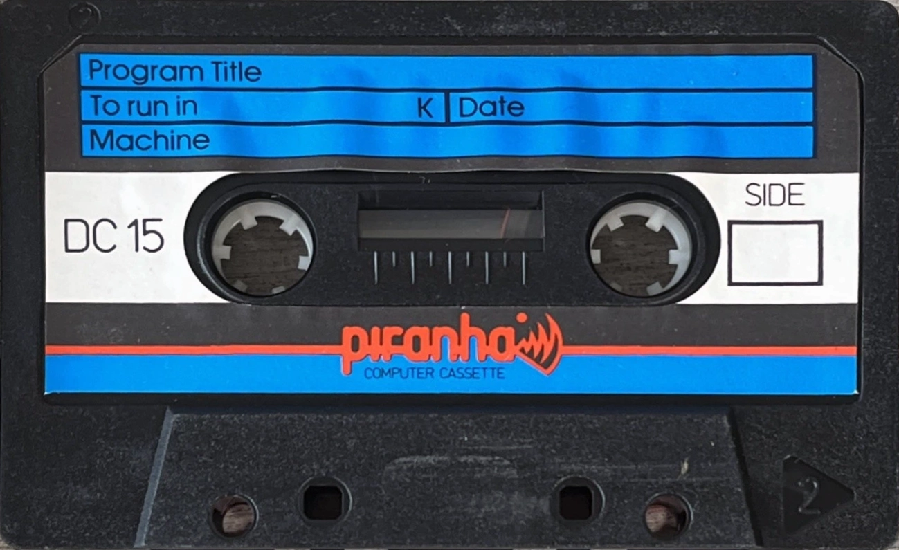 Compact Cassette Piranha DC 15 Computer Cassette UK
