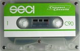 Compact Cassette Seci 90 "transparent" Type I Normal 1977 Europe