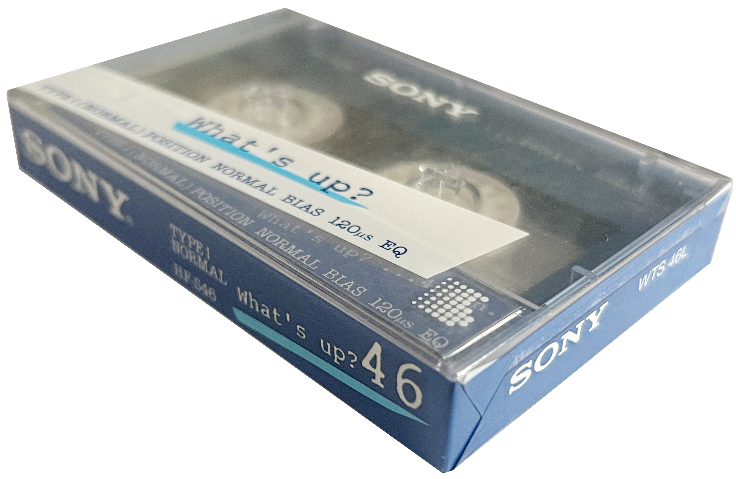 Compact Cassette Sony What`s Up? 46 "WTS 46L" Type I Normal 1985 Japan