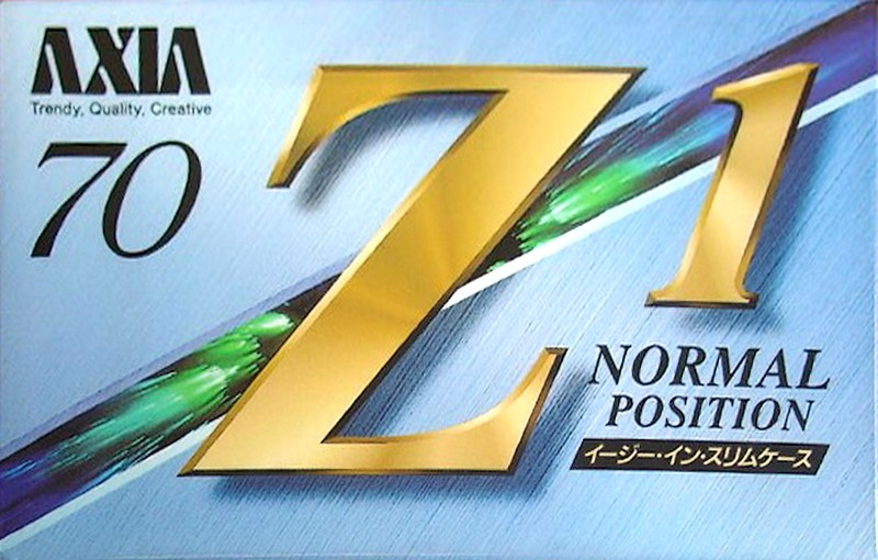 Compact Cassette AXIA Z1 70 Type I Normal 1995 Japan