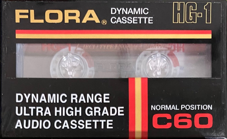 Compact Cassette Flora HG-1 60 Type I Normal India