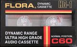Compact Cassette Flora HG-1 60 Type I Normal India