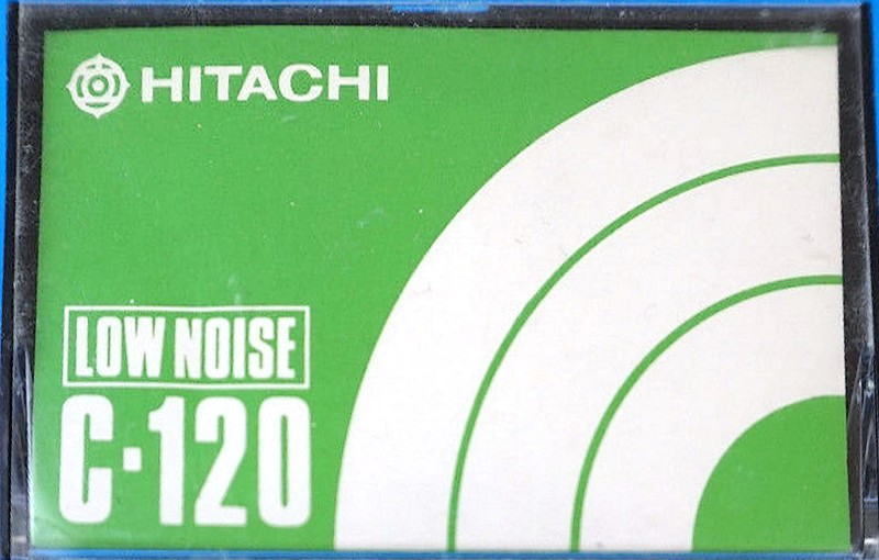 Compact Cassette Hitachi 120 Type I Normal 1972 Japan