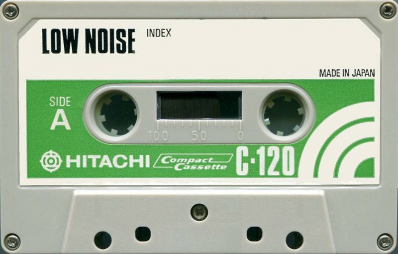 Compact Cassette Hitachi 120 Type I Normal 1972 Japan