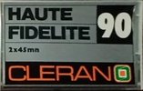 Compact Cassette Cleran Haute Fidelite 90 Type I Normal 1985 France