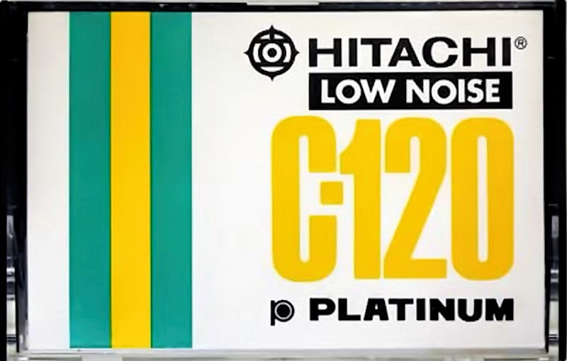 Compact Cassette Hitachi Platinum 120 Type I Normal 1970 Europe