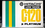 Compact Cassette Hitachi Platinum 120 Type I Normal 1970 Europe