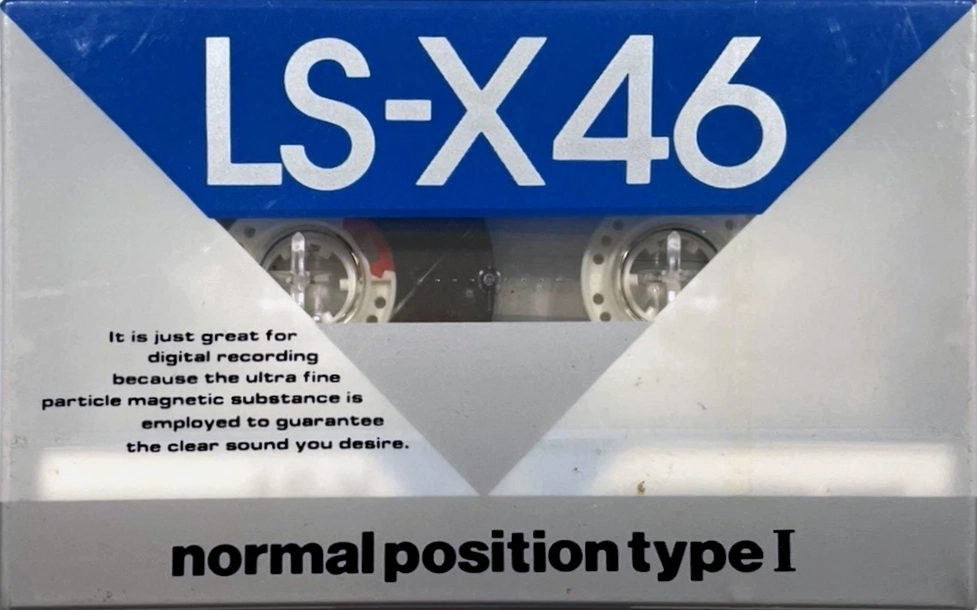 Compact Cassette Daiei LS-X 46 Type I Normal Japan