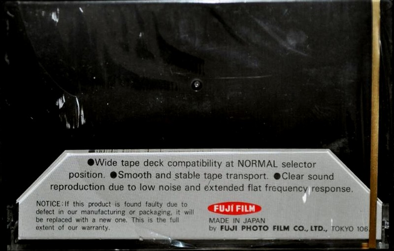 Compact Cassette Fuji FL 60 Type I Normal 1977 Europe, USA