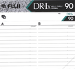 Compact Cassette Fuji DR-Ix 90 Type I Normal 1990 Europe