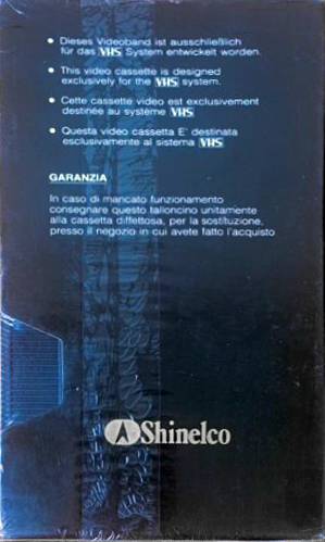 VHS, Video Home System Shinelco LN 240 Type I Normal 1980 Italy