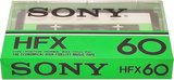 Compact Cassette Sony HFX 60 Type I Normal 1978 North America