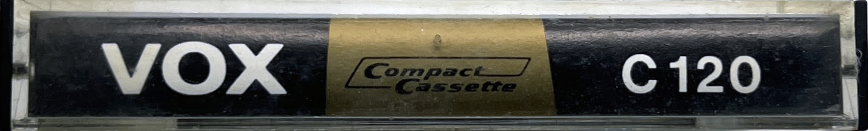 Compact Cassette VOX 120 Type I Normal 1975 Europe