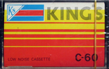 Compact Cassette Kings 60 Type I Normal 1980 Hong Kong